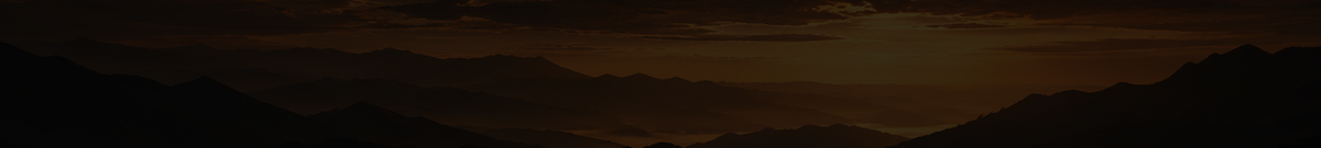 Silhouette of mountain ranges with a dark sky, final section cta